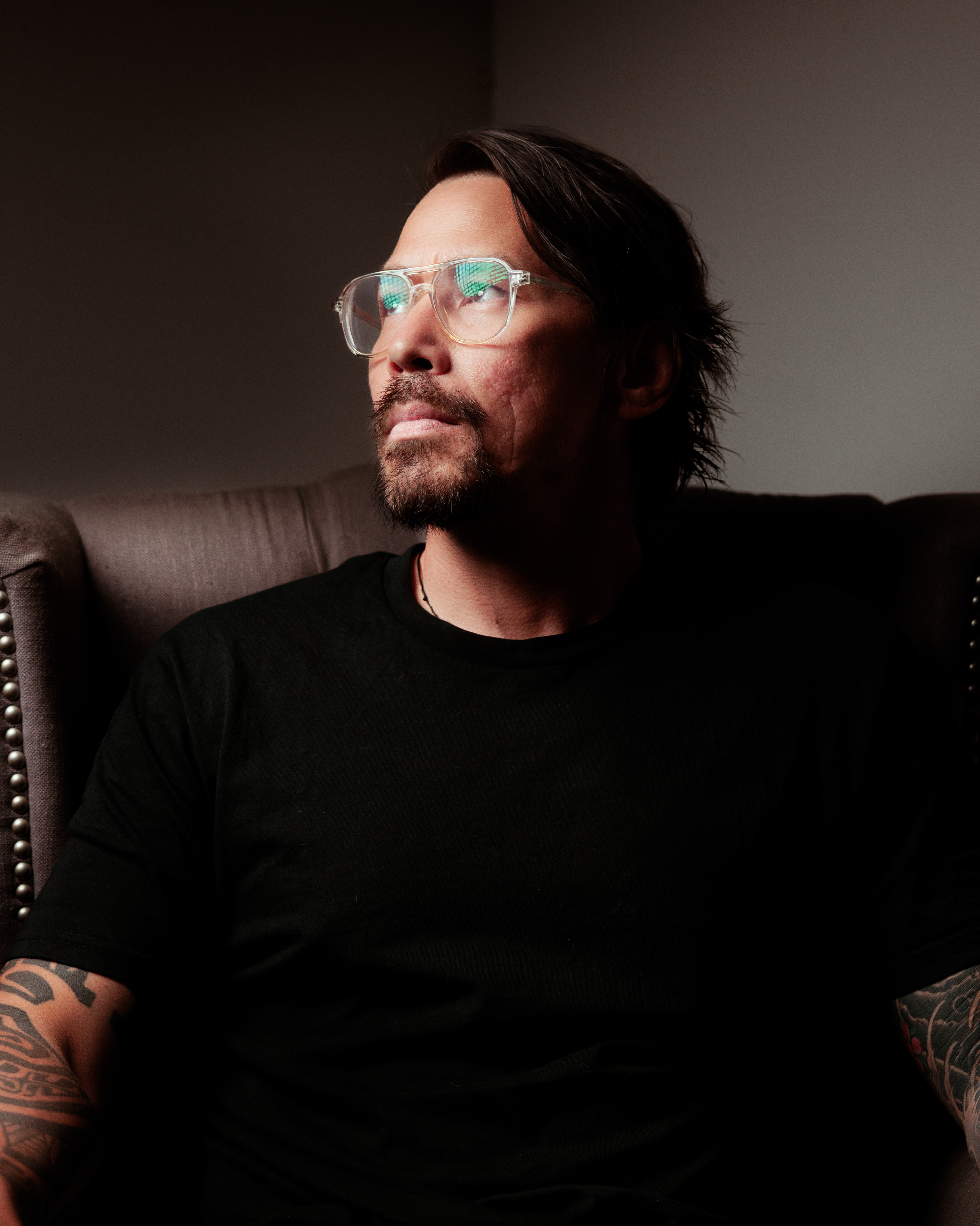 Felix in a studio portrait